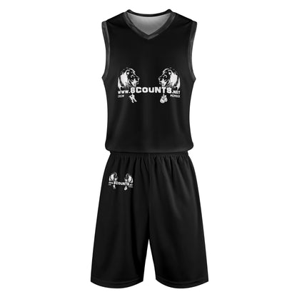 8Counts Basketball Sports Uniform Jersey & Shorts